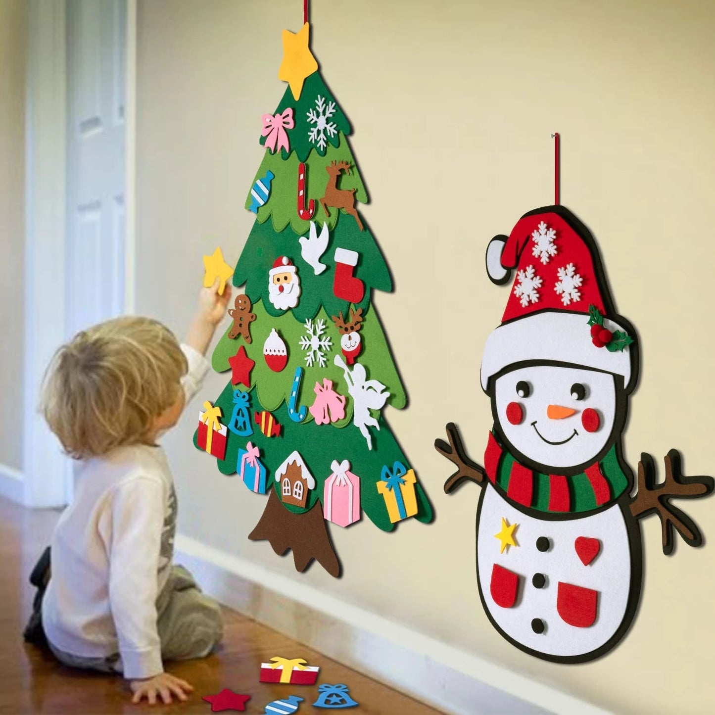 HandyMerry - [Laatste dag 80% KORTING] Montessori DIY Kerstboom