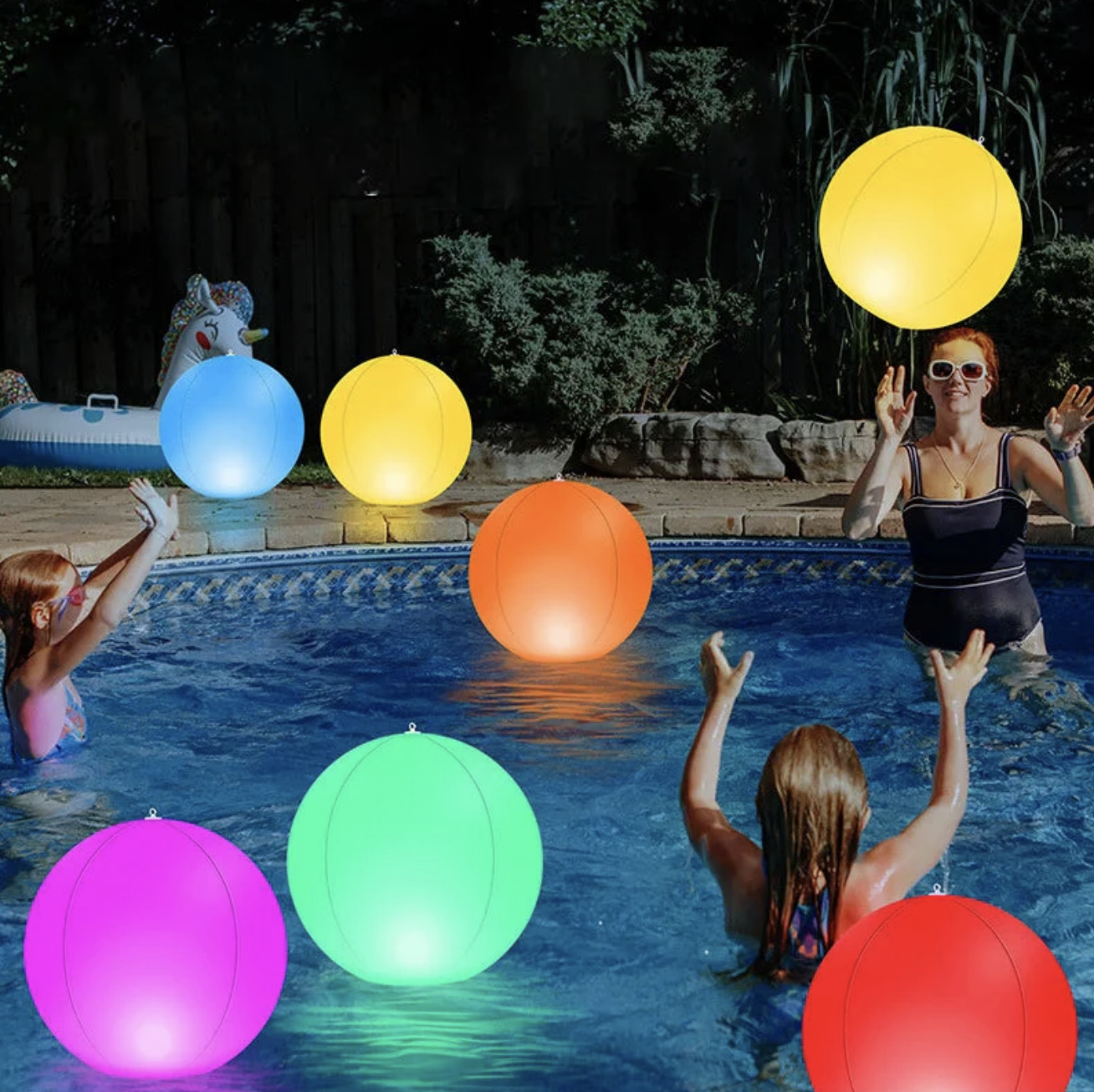 16 Farben leuchtendes Wasserball-LED-Licht