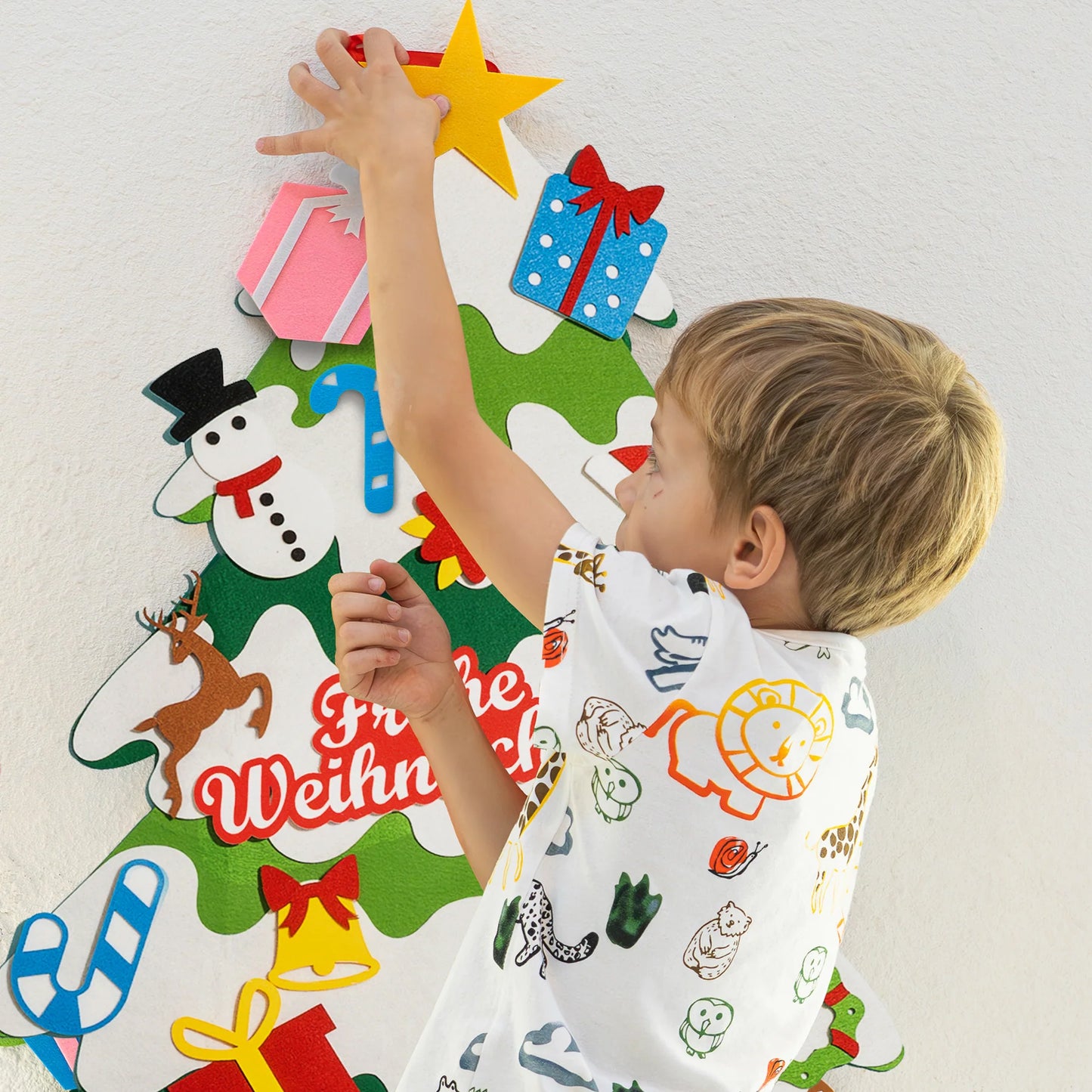 HandyMerry - [Laatste dag 80% KORTING] Montessori DIY Kerstboom